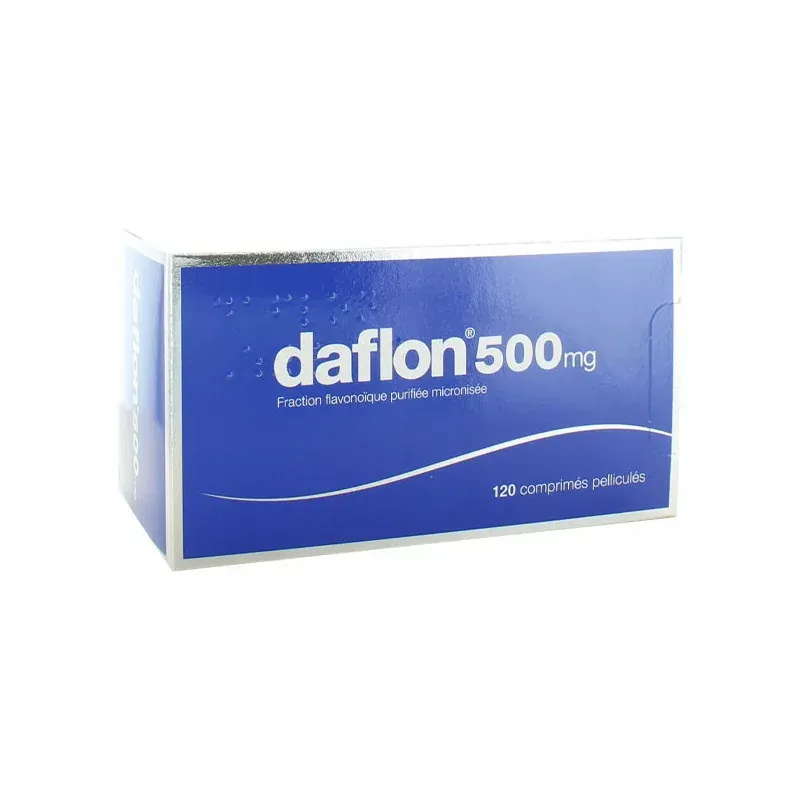 DAFLON comprimé pélliculé 500 mg / BT 120