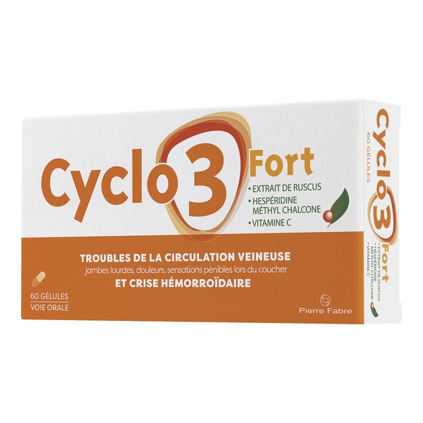 CYCLO-3 FORT, gélule / BT 30