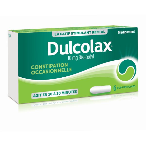 DULCOLAX 10 mg suppositoire adulte / BT 6