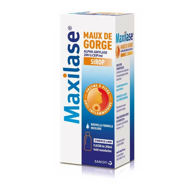 MAXILASE 200 Sirop de flacon 200 ml