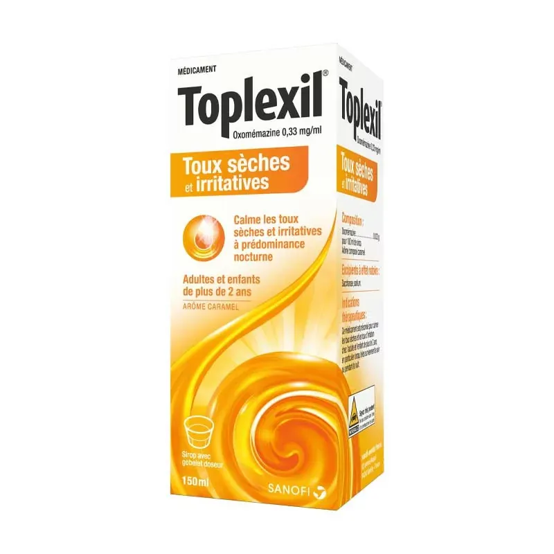 TOPLEXIL SIROP flacon de 150 ml