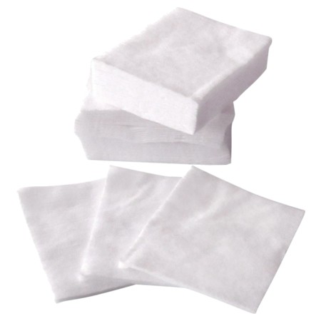 RECTANGLE COTON 8 cm X 10 cm sachet de 200