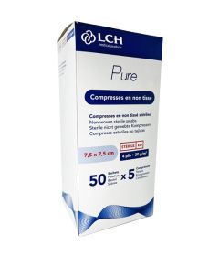 COMPRESSES Stériles Non Tissées 7,5 X 7,5 / BT 50*2