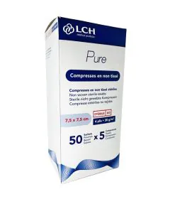 COMPRESSES Stériles Non Tissées 7,5 X 7,5 / BT 50*2