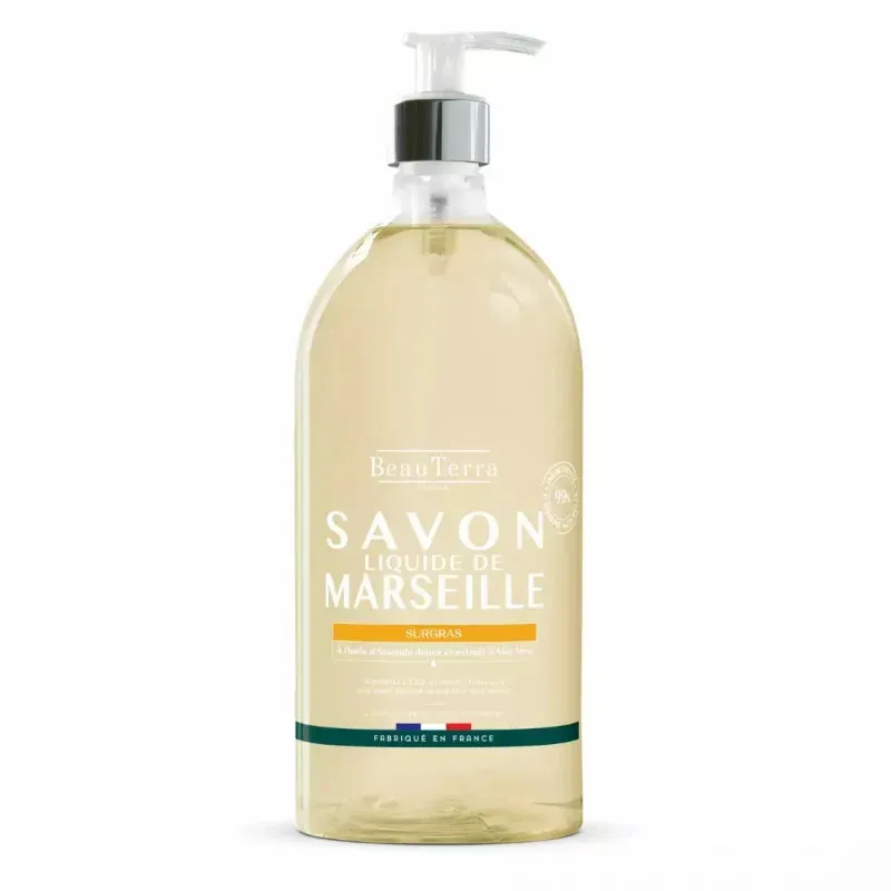 SAVON LIQUIDE DE MARSEILLE SURGRAS Amande Douce 1 L