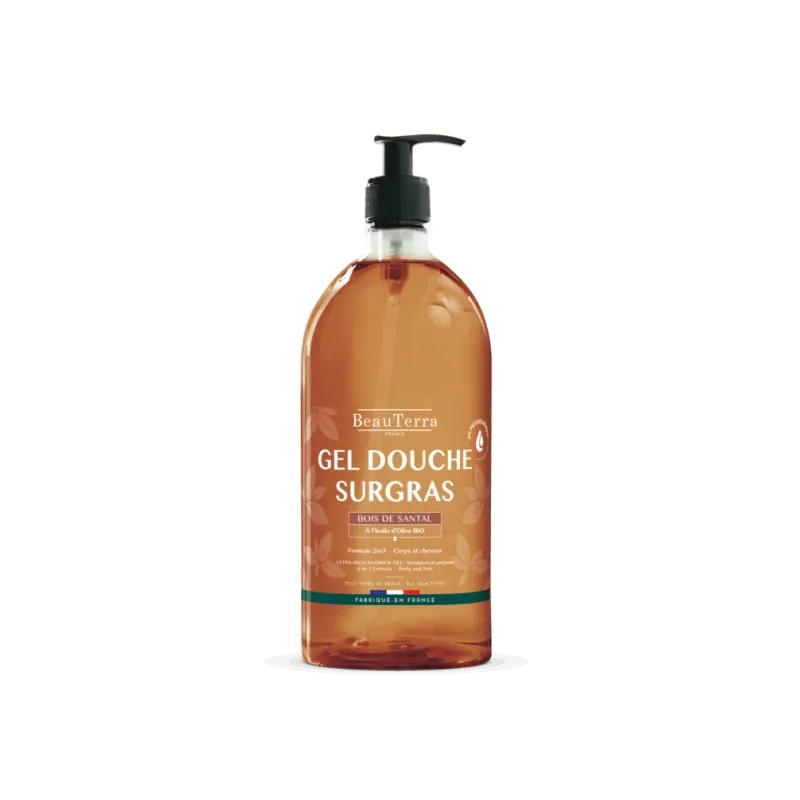 GEL DOUCHE SURGRAS au Bois de Santal 1 L
