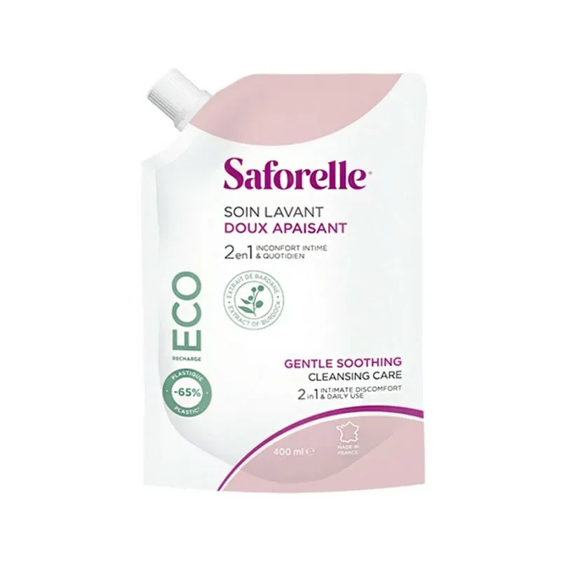 SAFORELLE SAVON Liquide Recharge 400 ml