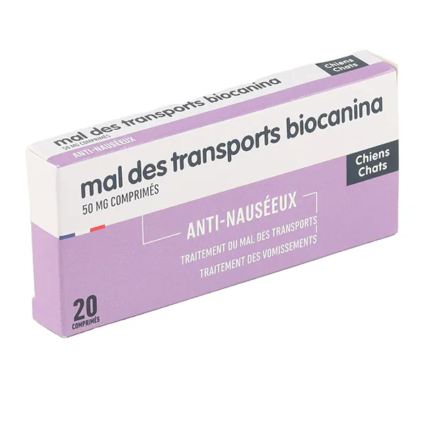 MAL DES TRANSPORTS Chien et Chat/ BT 20 comprimés AMM