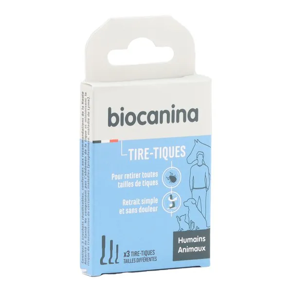 TIRE TIQUES boite de 3 crochets