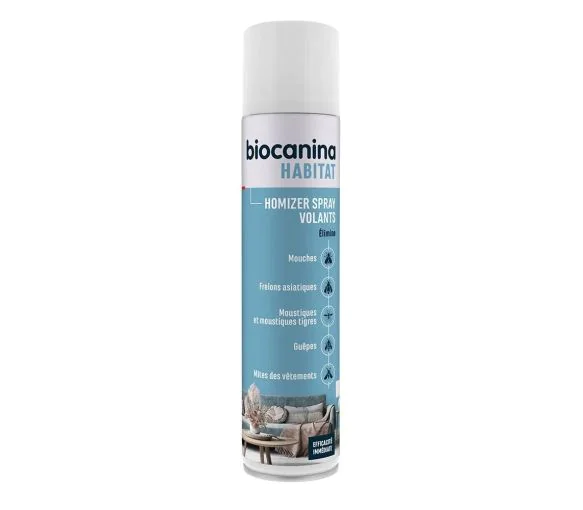 HOMIZER Spray Volants Aérosol 300 ml biocide