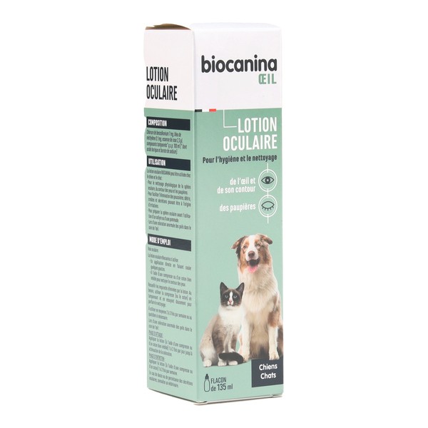 LOTION Oculaire Chien et Chat flacon de 135 ml
