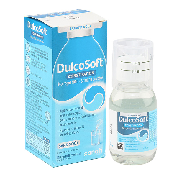 DULCOSOFT SOLUTION BUVABLE 50 gr flacon 100 ml