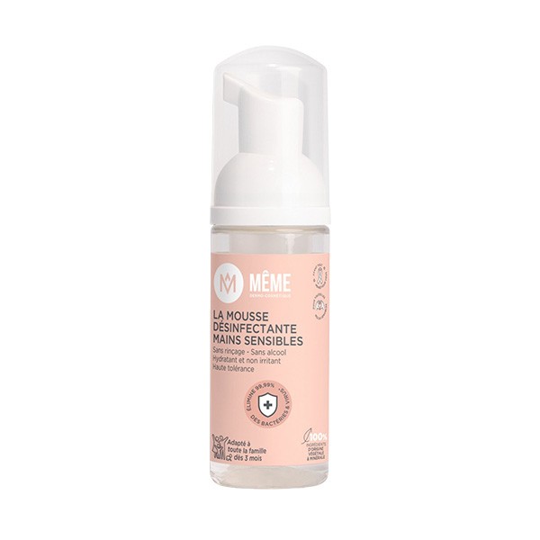 MOUSSE Désinfectante Mains Sensibles 50 ml