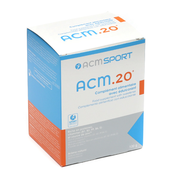 ACM 20 CPA SPORTIF sachet 10x10 gr