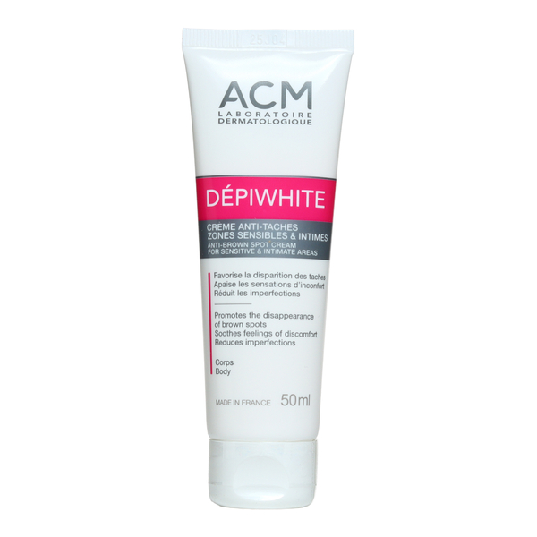 DEPIWHITE CRÈME Anti-Tâches Zones Sensibles tube 50 ml