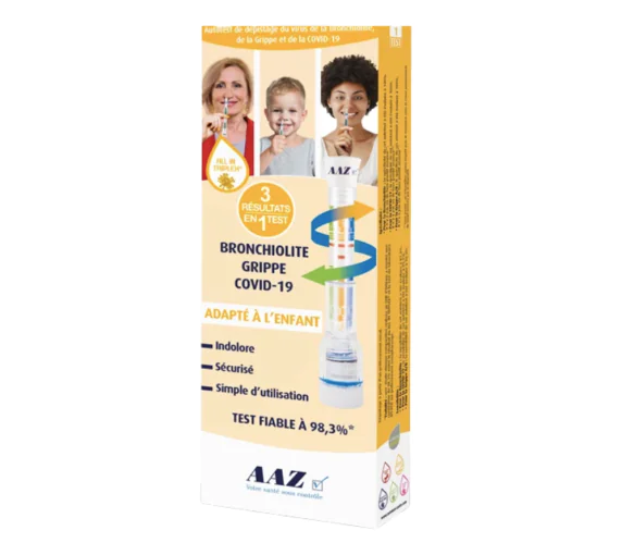 Test Antigenique COVID 19 / GRIPPE All In Duo ADAPTE ENFANT