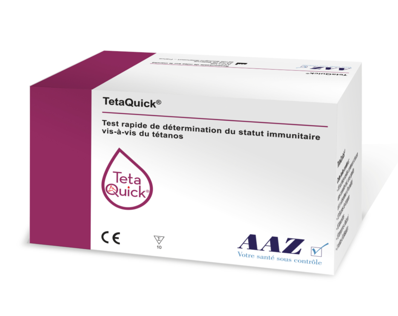 Tetaquick Test Rapide TETANOS 60 €