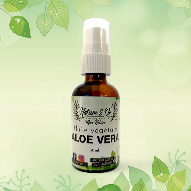 HUILE VÉGÉTALE Aloé Véra flacon de 30 ml