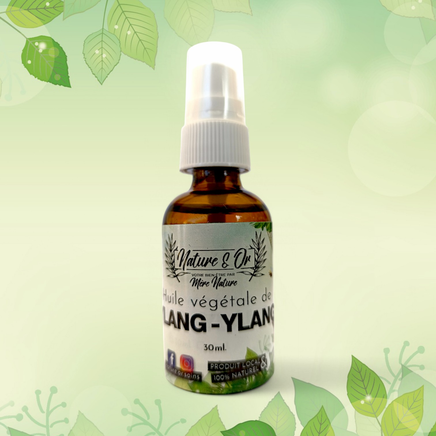 HUILE VÉGÉTALE Ylang Ylang flacon de 30 ml