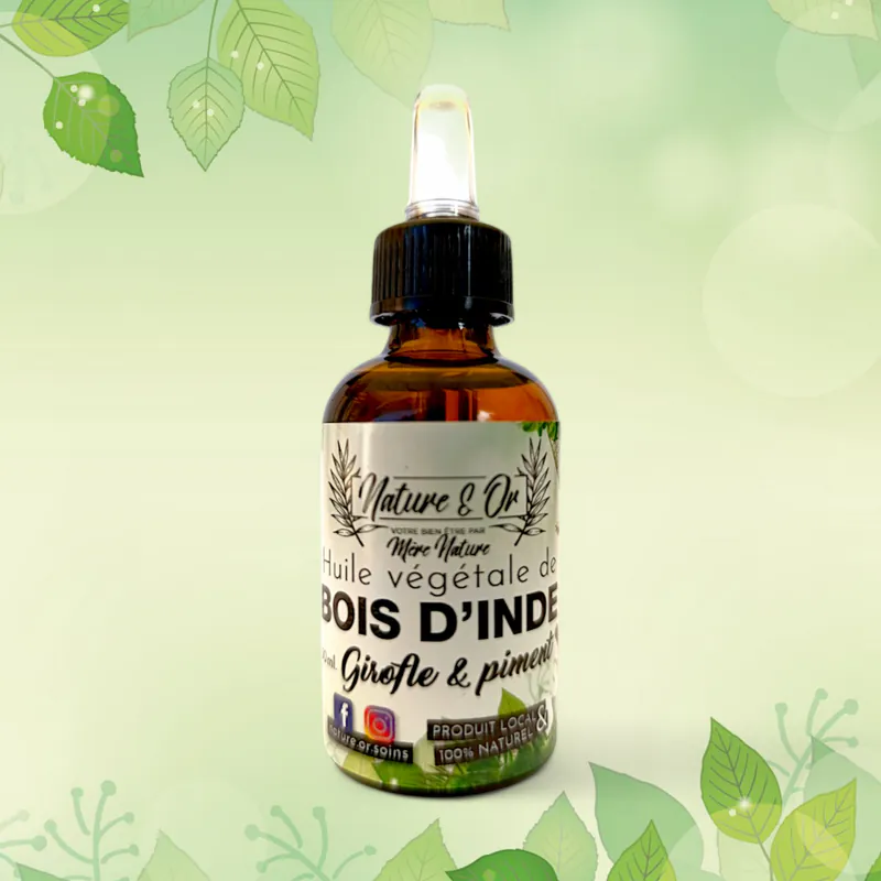 HUILE V Bois d’Inde Girofle flacon de 50 ml