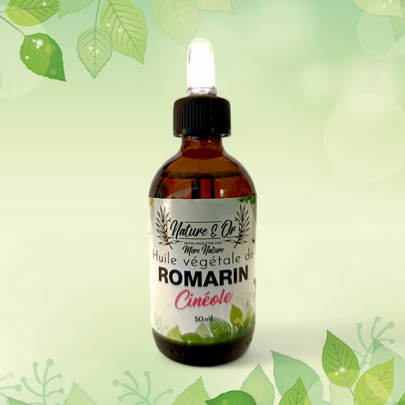 HUILE VÉGÉTALE Romarin Cinéole flacon de 50 ml